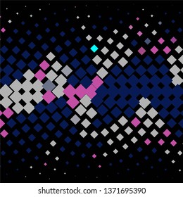 Vintage halftone color texture background. Geometric vector Abstract Texture