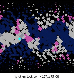 Vintage halftone color texture background. Geometric vector Abstract Texture