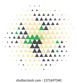 Vintage halftone color texture background. Geometric vector Abstract Texture