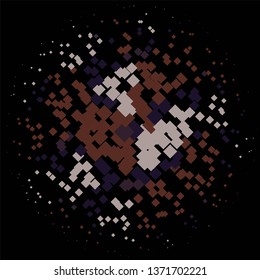 Vintage halftone color texture background. Geometric vector Abstract Texture