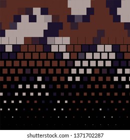 Vintage halftone color texture background. Geometric vector Abstract Texture