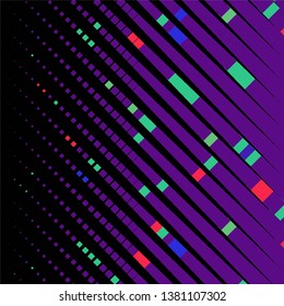 Vintage halftone color texture background. Geometric vector Abstract Texture