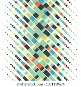 Vintage halftone color texture background. Geometric vector Abstract Texture