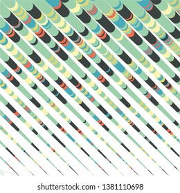 Vintage halftone color texture background. Geometric vector Abstract Texture