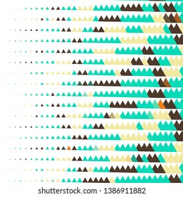 Vintage halftone color texture background. Geometric vector Abstract Texture