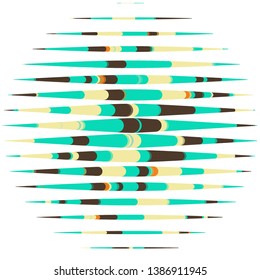 Vintage halftone color texture background. Geometric vector Abstract Texture