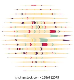 Vintage halftone color texture background. Geometric vector Abstract Texture