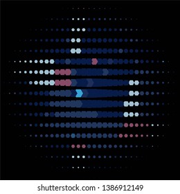 Vintage halftone color texture background. Geometric vector Abstract Texture
