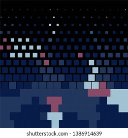 Vintage halftone color texture background. Geometric vector Abstract Texture
