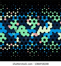 Vintage halftone color texture background. Geometric vector Abstract Texture
