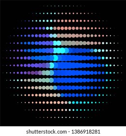 Vintage halftone color texture background. Geometric vector Abstract Texture
