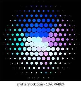 Vintage halftone color texture background. Geometric vector Abstract Texture
