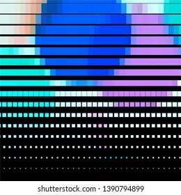Vintage halftone color texture background. Geometric vector Abstract Texture
