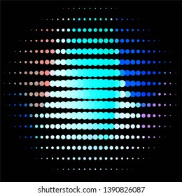 Vintage halftone color texture background. Geometric vector Abstract Texture