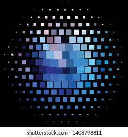 Vintage halftone color texture background. Geometric vector Abstract Texture