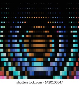 Vintage halftone color texture background. Geometric vector Abstract Texture