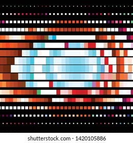 Vintage halftone color texture background. Geometric vector Abstract Texture