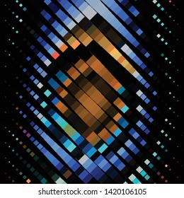 Vintage halftone color texture background. Geometric vector Abstract Texture