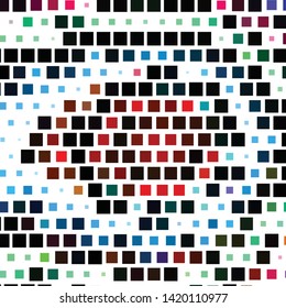 Vintage halftone color texture background. Geometric vector Abstract Texture