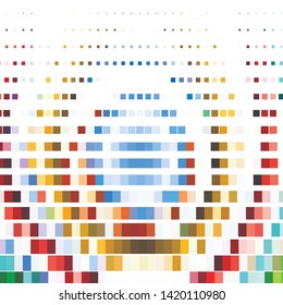 Vintage halftone color texture background. Geometric vector Abstract Texture