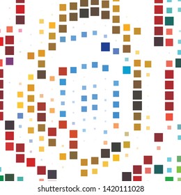 Vintage halftone color texture background. Geometric vector Abstract Texture
