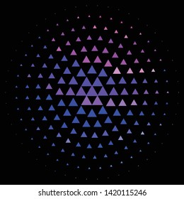 Vintage halftone color texture background. Geometric vector Abstract Texture