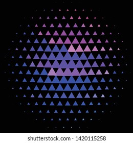Vintage halftone color texture background. Geometric vector Abstract Texture