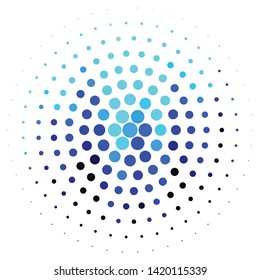 Vintage halftone color texture background. Geometric vector Abstract Texture