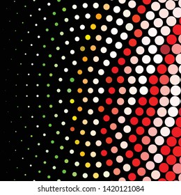 Vintage halftone color texture background. Geometric vector Abstract Texture