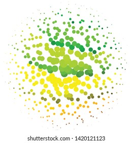 Vintage halftone color texture background. Geometric vector Abstract Texture