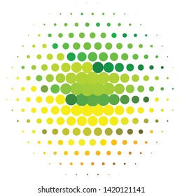 Vintage halftone color texture background. Geometric vector Abstract Texture