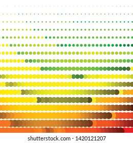 Vintage halftone color texture background. Geometric vector Abstract Texture