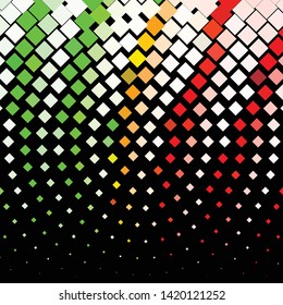 Vintage halftone color texture background. Geometric vector Abstract Texture
