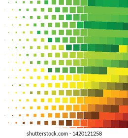 Vintage halftone color texture background. Geometric vector Abstract Texture