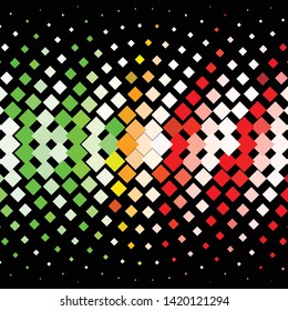Vintage halftone color texture background. Geometric vector Abstract Texture