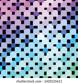 Vintage halftone color texture background. Geometric vector Abstract Texture