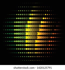 Vintage halftone color texture background. Geometric vector Abstract Texture