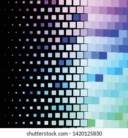 Vintage halftone color texture background. Geometric vector Abstract Texture