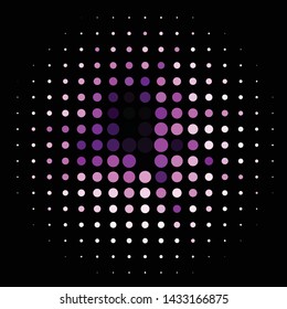 Vintage halftone color texture background. Geometric vector Abstract Texture