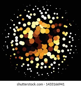 Vintage halftone color texture background. Geometric vector Abstract Texture