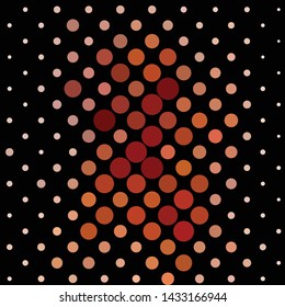 Vintage halftone color texture background. Geometric vector Abstract Texture