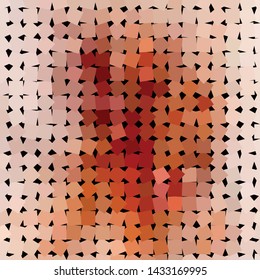 Vintage halftone color texture background. Geometric vector Abstract Texture