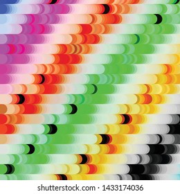Vintage halftone color texture background. Geometric vector Abstract Texture
