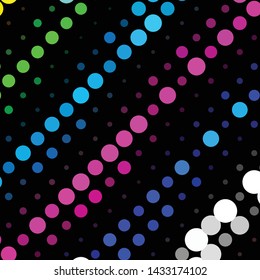 Vintage halftone color texture background. Geometric vector Abstract Texture