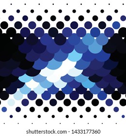 Vintage halftone color texture background. Geometric vector Abstract Texture