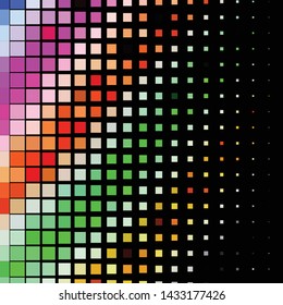 Vintage halftone color texture background. Geometric vector Abstract Texture