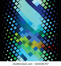 Vintage halftone color texture background. Geometric vector Abstract Texture