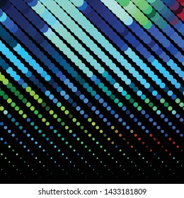 Vintage halftone color texture background. Geometric vector Abstract Texture