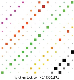 Vintage halftone color texture background. Geometric vector Abstract Texture