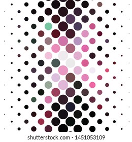 Vintage halftone color texture background. Geometric vector Abstract Texture